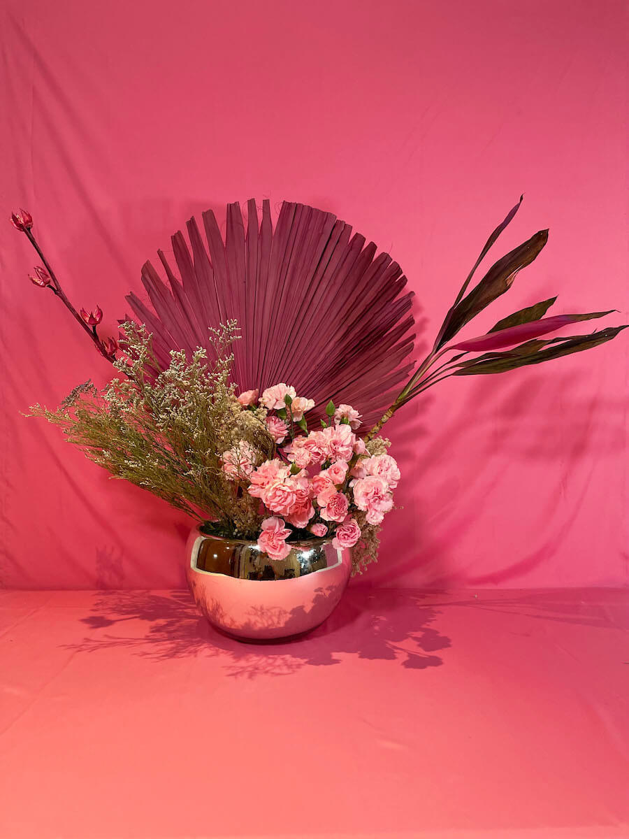 Arreglo "Œillets roses"