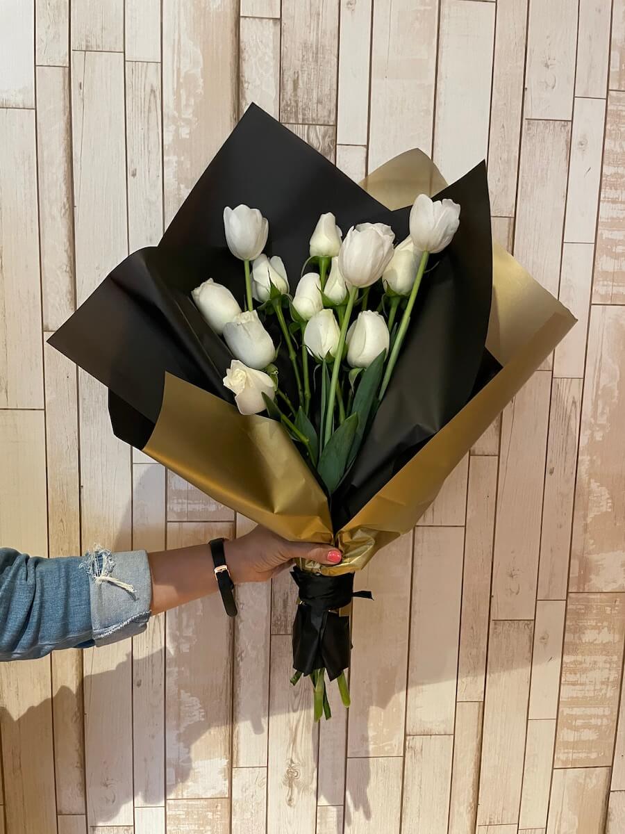 Bouquet "Rose & Tulipe"