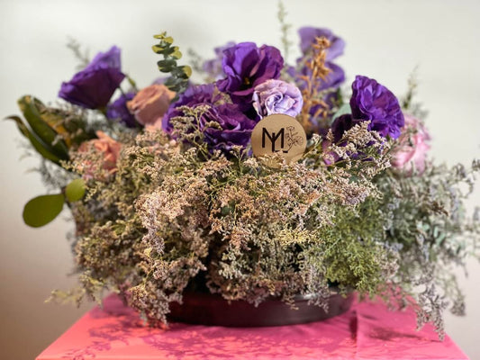 Arreglo Centro de Mesa "Violet"
