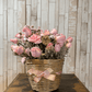 Arreglo "Roses dans le panier"