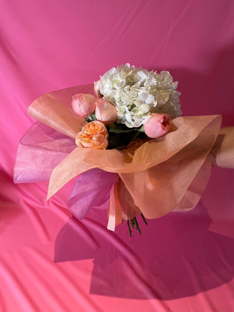 Bouquet "Rosa Inglesa"